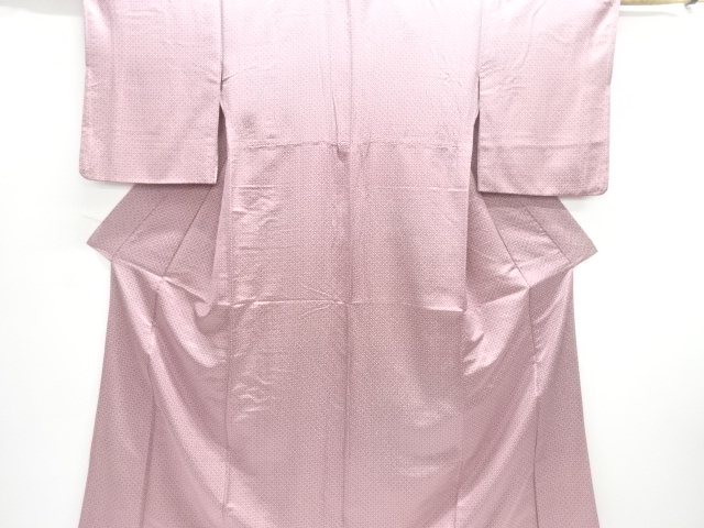 JAPANESE KIMONO / DIAGONAL LATTICEWORK / RHOMBUS PATTERN KOMON